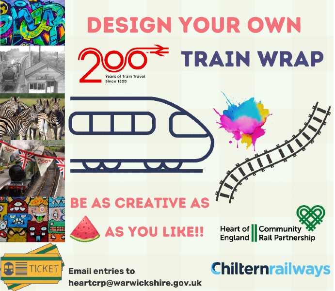Design your own train wrap