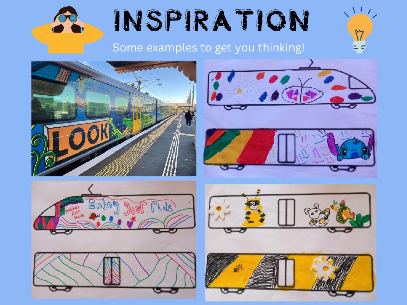 Train wrap inspiration